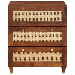 Buffet Marron 60 x 33 x 75 cm Bois de mangue massif 633401633401