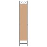 Paravent 5 panneaux Beige 200 x 220 cm Tissu 633402633402