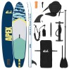 Planche de SUP avec siège 2-en-1 APEX 305 x 76 x 15 cm Bleu 633412633412