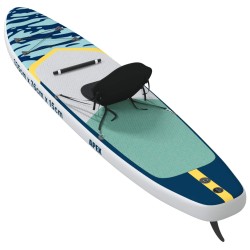 Planche de SUP avec siège 2-en-1 APEX 335 x 76 x 15 cm Bleu 633413633413