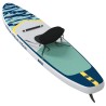 Planche de SUP avec siège 2-en-1 APEX 335 x 76 x 15 cm Bleu 633413633413