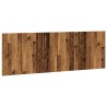Tête de lit murale vieux bois 240x1,5x80 cm bois d'ingénierie 633419633419