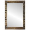 Miroir mural Brun Noyé 70 x 50 cm Bois d'ingénierie et verre 633422633422