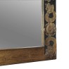 Miroir mural Brun Noyé 70 x 50 cm Bois d'ingénierie et verre 633422633422