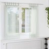 Voilages à œillets 2 pcs gris clair 140 x 140 cm 633429633429