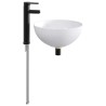 Lavabo de salle de bains Noir Mat 35,5 x 35,5 x 14,5 cm métal 633438633438
