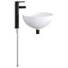 Lavabo de salle de bains Noir Mat 35,5 x 35,5 x 14,5 cm métal 633438633438