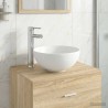 Lavabo de salle de bains Chrome 32 x 32 x 13 cm métal 633443633443