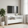 Meuble TV 100 x 33 x 47 cm Blanc Bois d'ingénierie 633444633444