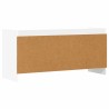 Meuble TV 100 x 33 x 47 cm Blanc Bois d'ingénierie 633444633444
