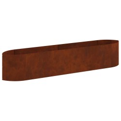 Jardin surélevé Acier patiné 220 x 40 x 40 cm Acier 633445633445
