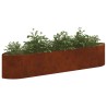 Jardin surélevé Acier patiné 220 x 40 x 40 cm Acier 633445633445