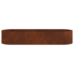 Jardin surélevé Acier patiné 220 x 40 x 40 cm Acier 633445633445