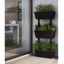 Jardinières 6 pcs 100 cm Anthracite 633446633446