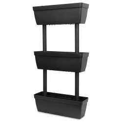 Jardinières 6 pcs 100 cm Anthracite 633446633446