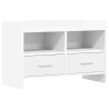 Meuble TV 71,5 x 33 x 47 cm Blanc Bois d'ingénierie 633448633448