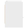 Meuble TV 71,5 x 33 x 47 cm Blanc Bois d'ingénierie 633448633448