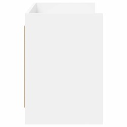 Meuble TV 135 x 33 x 47 cm Blanc Bois d'ingénierie 633450633450