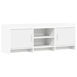 Meuble TV 130 x 33 x 47 cm Blanc Bois d'ingénierie 633451633451