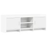 Meuble TV 130 x 33 x 47 cm Blanc Bois d'ingénierie 633451633451