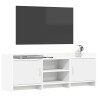 Meuble TV 130 x 33 x 47 cm Blanc Bois d'ingénierie 633451633451