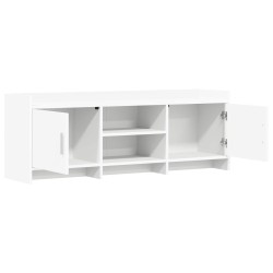 Meuble TV 130 x 33 x 47 cm Blanc Bois d'ingénierie 633451633451