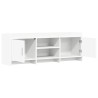 Meuble TV 130 x 33 x 47 cm Blanc Bois d'ingénierie 633451633451