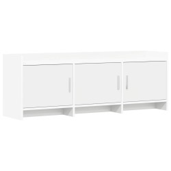 Meuble TV 130 x 33 x 47 cm Blanc Bois d'ingénierie 633452633452