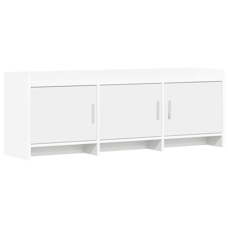 Meuble TV 130 x 33 x 47 cm Blanc Bois d'ingénierie 633452633452