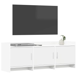 Meuble TV 130 x 33 x 47 cm Blanc Bois d'ingénierie 633452633452