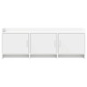 Meuble TV 130 x 33 x 47 cm Blanc Bois d'ingénierie 633452633452