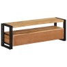 Meuble TV 120x30x40 cm Bois massif de manguier 633453633453