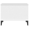 Table basse Blanc 60x44,5x45 cm Bois d'ingénierie 633481633481