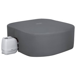 Bestway Housse Gris 201 x 201 x 80 cm PVC et POM 633483633483