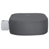 Bestway Housse Gris 201 x 201 x 80 cm PVC et POM 633483633483