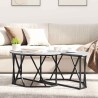 Table basse Gris Sonoma 80 x 80 x 42 cm 633487633487
