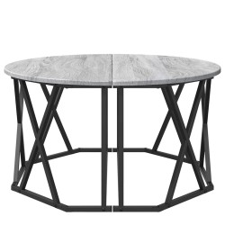 Table basse Gris Sonoma 80 x 80 x 42 cm 633487633487