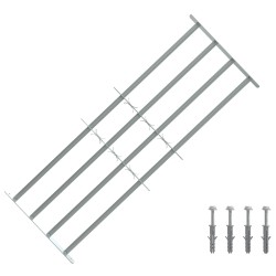 Grille de sécurité pour fenêtres avec 4 barres croisées 3 pcs 633488633488