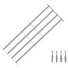Grille de sécurité pour fenêtres avec 4 barres croisées 3 pcs 633488633488