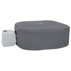 Bestway Housse Gris 180 x 180 x 71 cm PVC et POM 633489633489