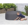 Bestway Housse Gris 180 x 180 x 71 cm PVC et POM 633489633489