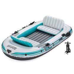 Bestway Bateau gonflable Gris et blanc 3,15 x 1,65 m PVC 633492633492