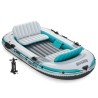 Bestway Bateau gonflable Gris et blanc 3,15 x 1,65 m PVC 633492633492