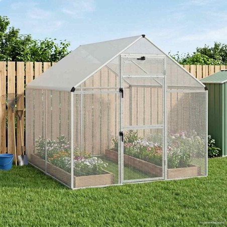 Cage pour oiseaux Argenté 181,5 x 221 x 173,5 cm 633495633495