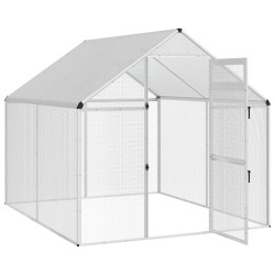 Cage pour oiseaux Argenté 181,5 x 221 x 173,5 cm 633495633495