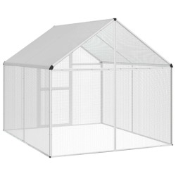 Cage pour oiseaux Argenté 181,5 x 221 x 173,5 cm 633495633495