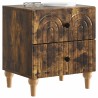 Cabinet de chevet 2 pcs Chêne fumé 43 x 34,5 x 48 cm 633497633497