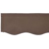 Toile de rechange pour auvent Taupe 3,5 x 2 m Polyester 633498633498