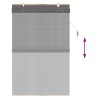 Store enrouleur Gris 100 x 160 cm Bambou 633500633500