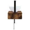 Basin de lavage mural Chêne fumé 40 x 35 x 39 cm 633502633502